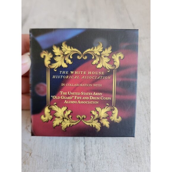 White House historical association old guard collectible coin fife drum corps - Picture 7 of 9